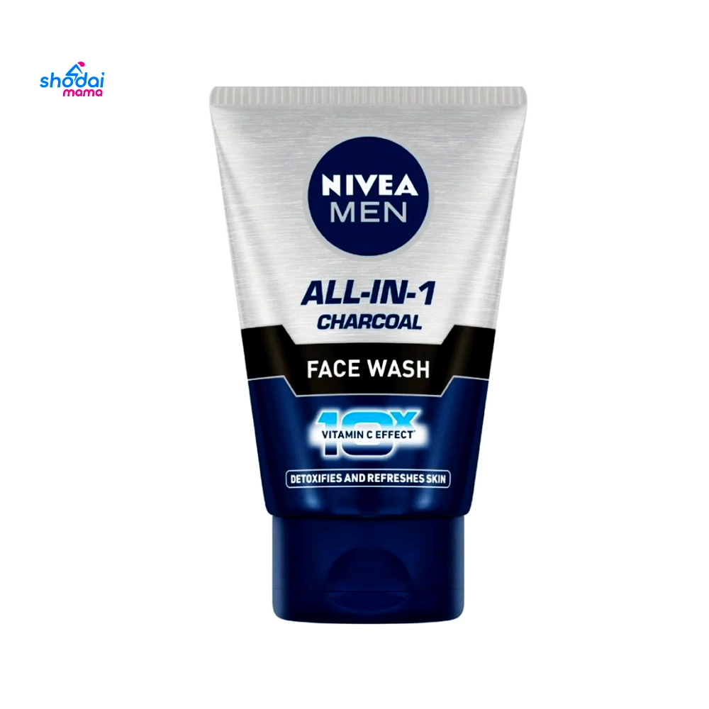 Nivea Men All-in-1 Charcoal Face Wash 50gm